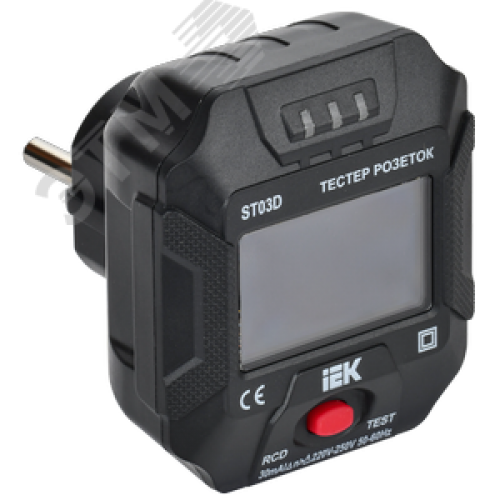 Тестер розеток ST03D ARMA2L 5