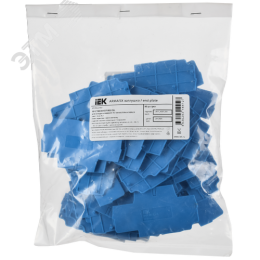 ARMAFIX Заглушка EPCXDL2.5 BU для колодки клеммной CXDL2.5 синяя IEK