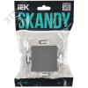 SKANDY Заглушка с суппортом SK-C01Gr серый IEK
