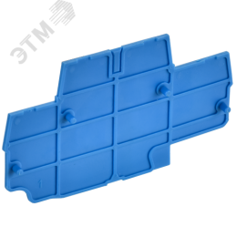 ARMAFIX Заглушка EPCXDL2.5 BU для колодки клеммной CXDL2.5 синяя IEK