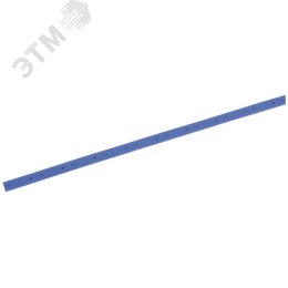 Трубка термоусаживаемая ТТУ 6/3 синяя (1м)