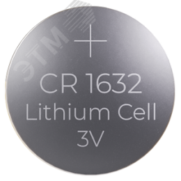 Батарейка дисковая литиевая CR1632 (1шт/блистер) IEK