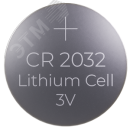 Батарейка дисковая литиевая CR2032 (1шт/блистер) IEK
