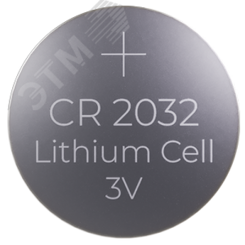 Батарейка дисковая литиевая CR2032 (1шт/блистер) IEK