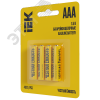Батарейка щелочная Alkaline LR03/AAA (4шт/блистер) IEK
