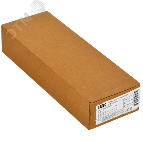 ARMAFIX Клемма винтовая CTS 2,5мм2 красная IEK