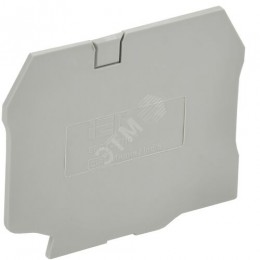 ARMAFIX Заглушка EPCY2.5/10 для колодок клеммных CY2.5-CY10 серая IEK