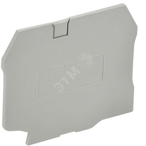 ARMAFIX Заглушка EPCY2.5/10 для колодок клеммных CY2.5-CY10 серая IEK