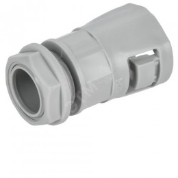 ELASTA Муфта вводная для гофрированных труб MVN20 IP40 серая IEK