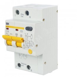 KARAT Дифференциальный автомат АД12 2P 16А 10мА тип AC IEK