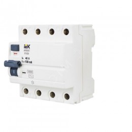 ARMAT Выключатель дифференциального тока R10N 4P 40А 100мА тип AC IEK