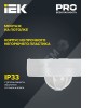 Датчик движения ДД-024 1100Вт 120-360град 6м IP33 белый IEK