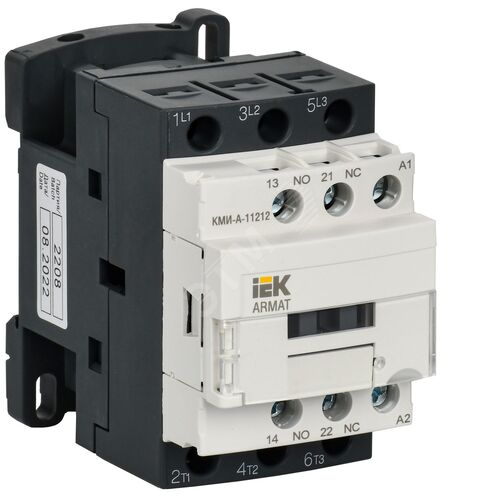 ARMAT Контактор КМИ-А-11212 LC1D 12А 230В/АС3 1NO/1NC IEK