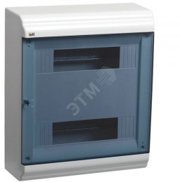 PRIME Корпус пластиковый ЩРН-П-24 модуля навесной белый IP41 IEK