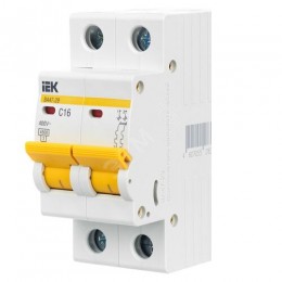 KARAT Автоматический выключатель ВА47-29 2P C 16А 4,5кА IEK