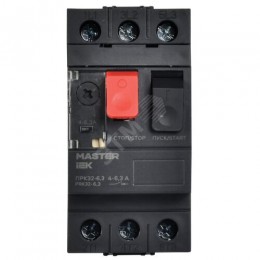 Пускатель ПРК32-6,3 In=6,3А Ir=4-6,3А Ue 690В MASTER IEK