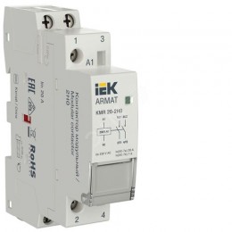 ARMAT Контактор модульный KMR 20А 230В AC 2НО IEK