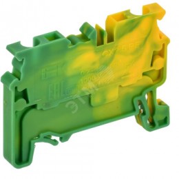 ARMAFIX Клемма пружинная CX2.5 PE 2,5мм2 проходная заземляющая IEK