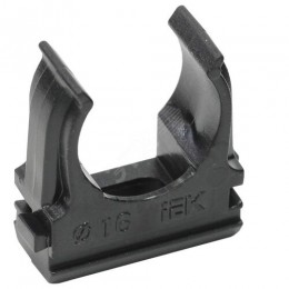 ELASTA Держатель с защелкой CF16 черный IEK