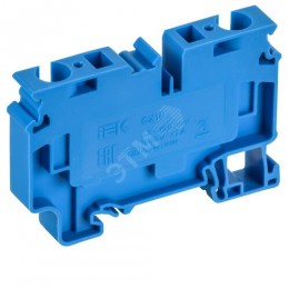 ARMAFIX Клемма пружинная CX10 BU 10мм2 проходная синяя IEK