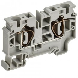 ARMAFIX Клемма пружинная CX10 10мм2 проходная серая IEK