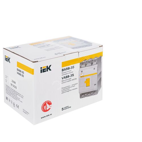 Выключатель автоматический ВА88-35 3Р 200А 35кА IEK