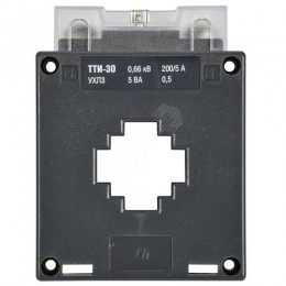Трансформатор тока ТТИ-30 300/5А 5ВА класс 0,5S МПИ08 IEK