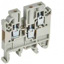 ARMAFIX Клемма винтовая CTS-MC 3 вывода 4мм2 серая IEK