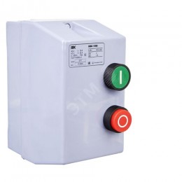 Контактор КМИ11860 18А в оболочке 380В/АС3 IP54 IEK
