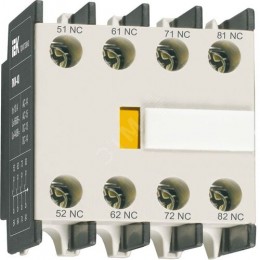 Приставка ПКИ-04 дополнительные контакты 4NC IEK