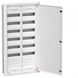TITAN 5 Корпус металлический ЩРв-168 (2х84) 1130х625х130мм IP31 белый (одна дверь) IEK