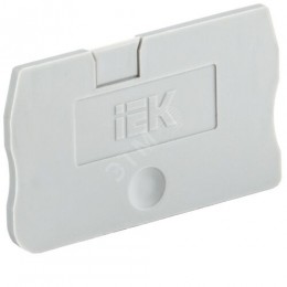 Заглушка для КПИ 2в-1,5/2,5 серая IEK