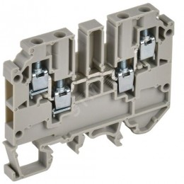 ARMAFIX Клемма винтовая CTS-MC 4 вывода 4мм2 серая IEK