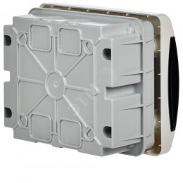UNION Compact Корпус пластиковый ЩРВ-П-6 IP41 черная прозрачная дверь IEK
