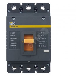 Выключатель автоматический ВА88-35 3Р 160А 35кА IEK