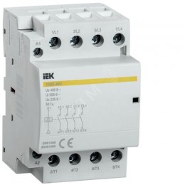 Контактор модульный КМ63-40М AC/DC IEK