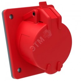 MAGNUM Розетка встраиваемая ССИ-415 16А-6ч/200/346-240/415В 3P+PE+N IP44 IEK