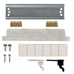 UNION Compact Корпус пластиковый ЩРВ-П-6 IP41 черная прозрачная дверь IEK