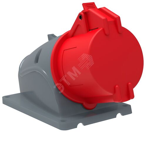 MAGNUM Розетка стационарная ССИ-124 32А-6ч/380-415В 3P+PE IP44 IEK