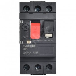 Пускатель ПРК32-1,6 In=1,6А Ir=1-1,6А Ue 690В MASTER IEK