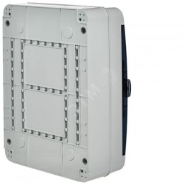 TEKFOR Корпус пластиковый КМПн-24 IP65 черная прозрачная дверь IEK