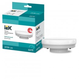Лампа светодиодная T110 таблетка 18Вт 230В 4000К GX70 IEK