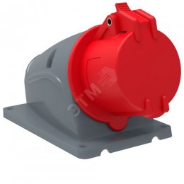 MAGNUM Розетка стационарная ССИ-114 16А-6ч/380-415В 3P+PE IP44 IEK