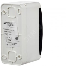 TEKFOR Mini Корпус пластиковый КМПн-2 IP41 белый IEK