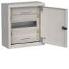 TITAN 5 Корпус металлический ЩРн-12 (1х12) 335х310х140мм IP31 серый (одна дверь) IEK