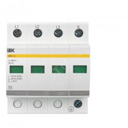 KARAT Ограничитель импульсного перенапряжения ОПС1-C 4P In=20кА Un=400В Im=40кА IEK