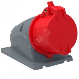 MAGNUM Розетка стационарная ССИ-115 16А-6ч/200/346-240/415В 3P+PE+N IP44 IEK
