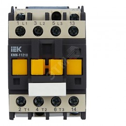 Контактор КМИ-11210 12А 230В/АС3 1NO IEK