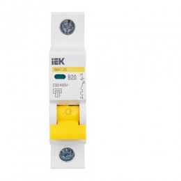 KARAT Автоматический выключатель ВА47-29 1P B 20А 4,5кА IEK