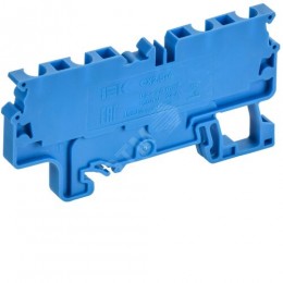 ARMAFIX Клемма пружинная CX2.5-4 BU 2,5мм2 четырехконтактная синяя IEK